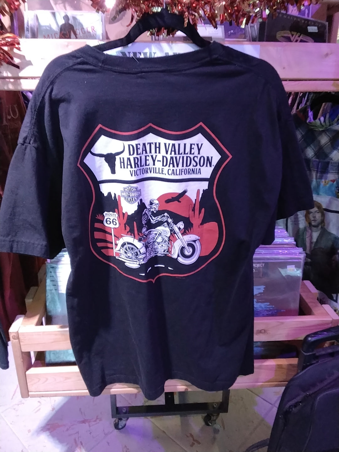 Christmas Harley Davidson T-shirt XL