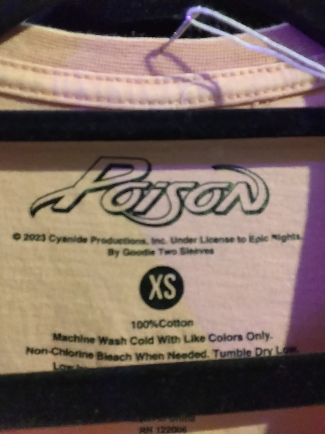 Poison T-shirt XS