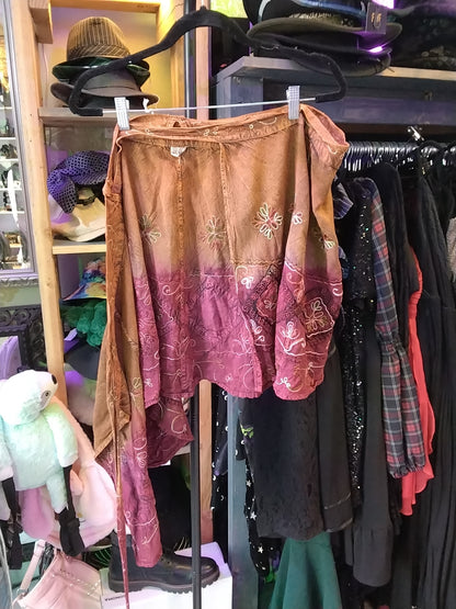 Shoreline one size 2pc boho top and skirt