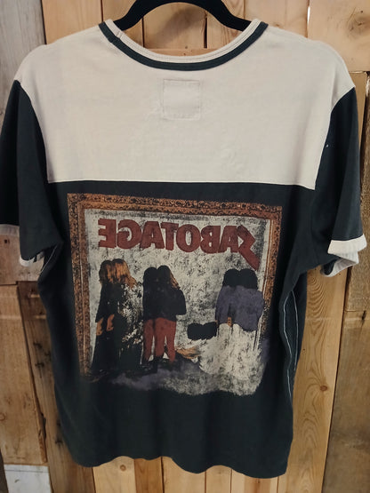 Trunk Limited Edition Black Sabbath Sabotage T-Shirt Size Medium