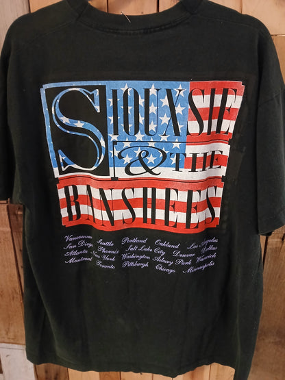 Siouxsie And The Banshees Original 1989-1990 US Tour T-Shirt Size XL