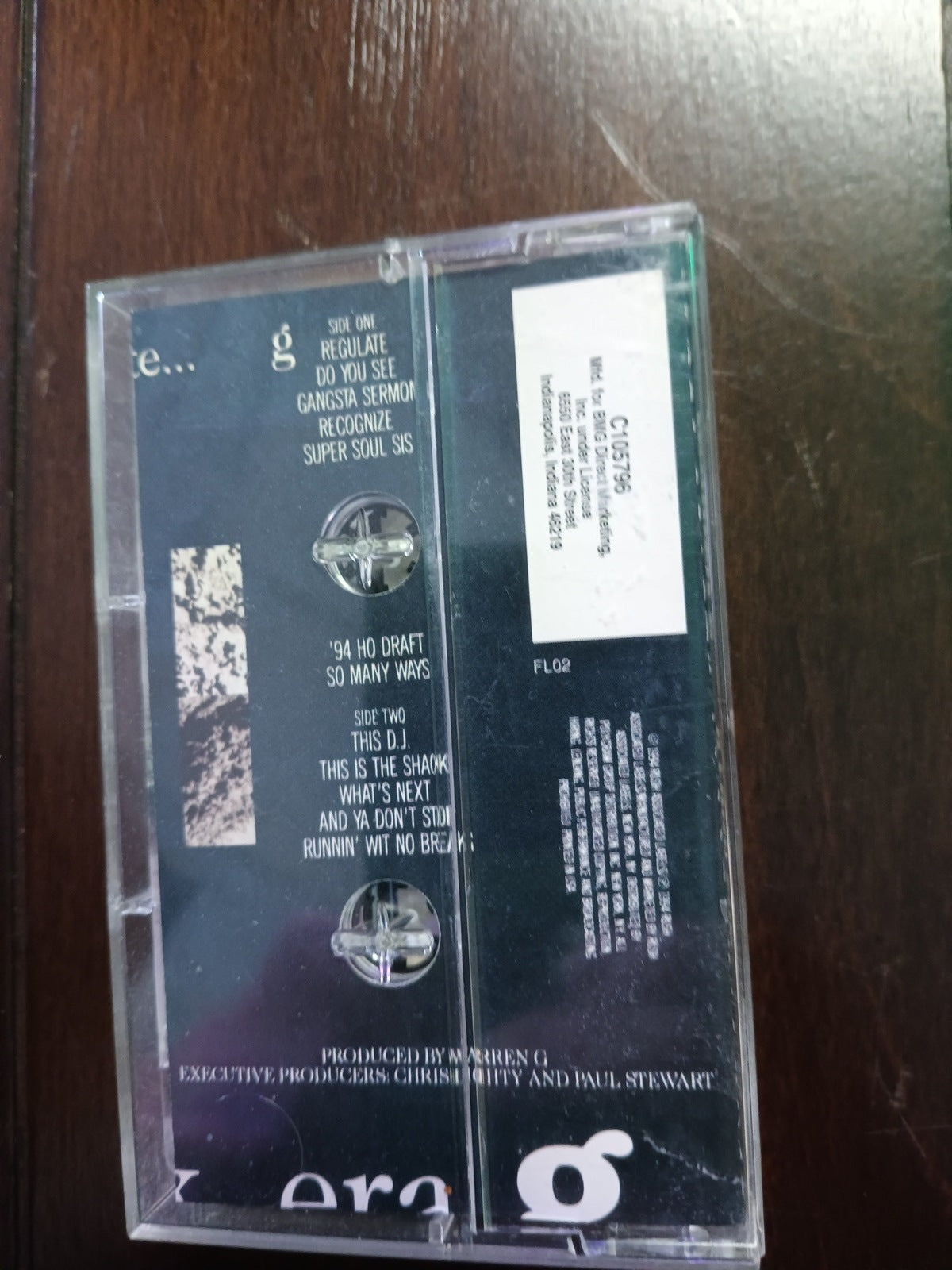 Warren G regulate...G Funk Era cassette tape