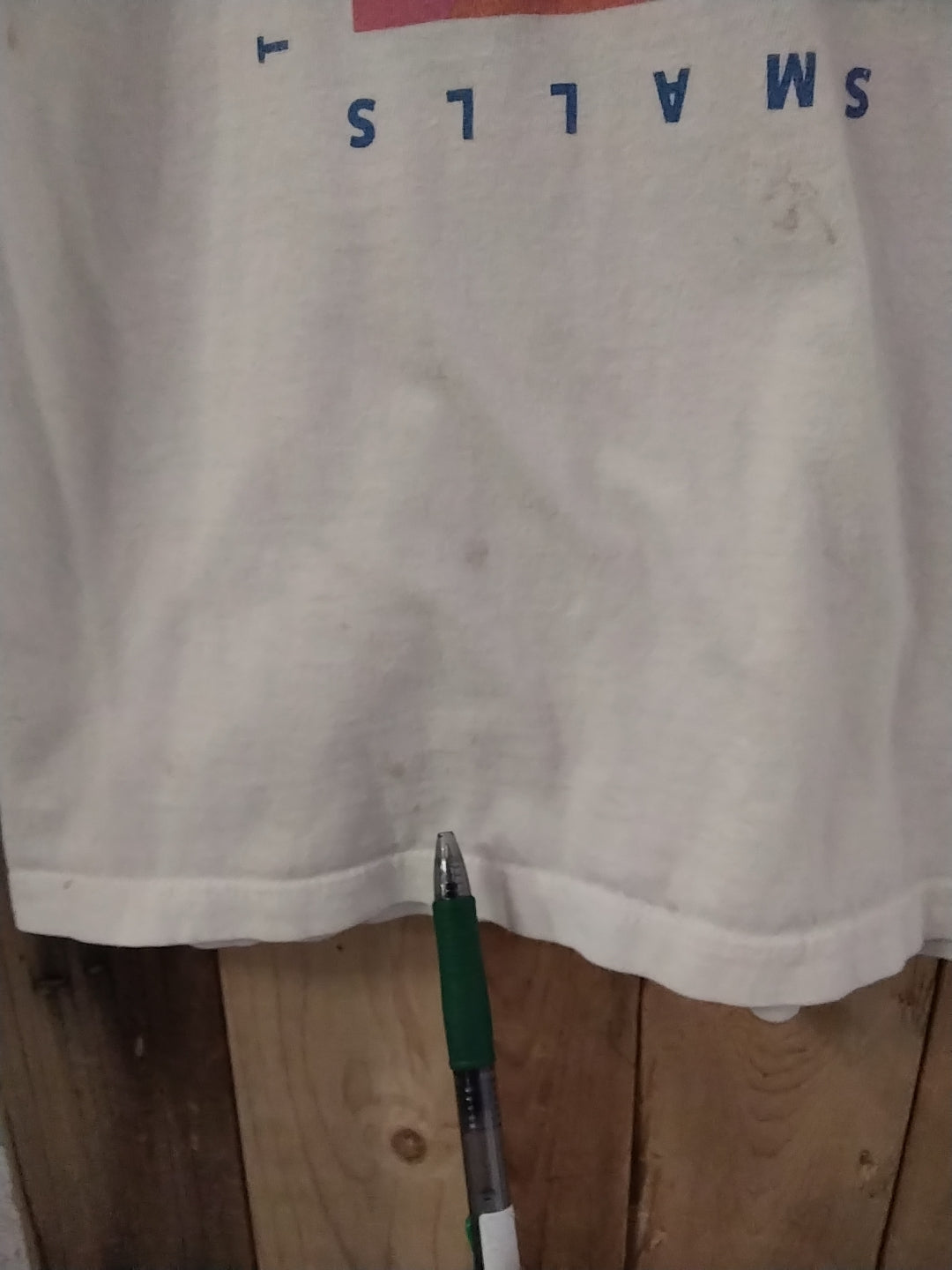 Biggie white tee medium