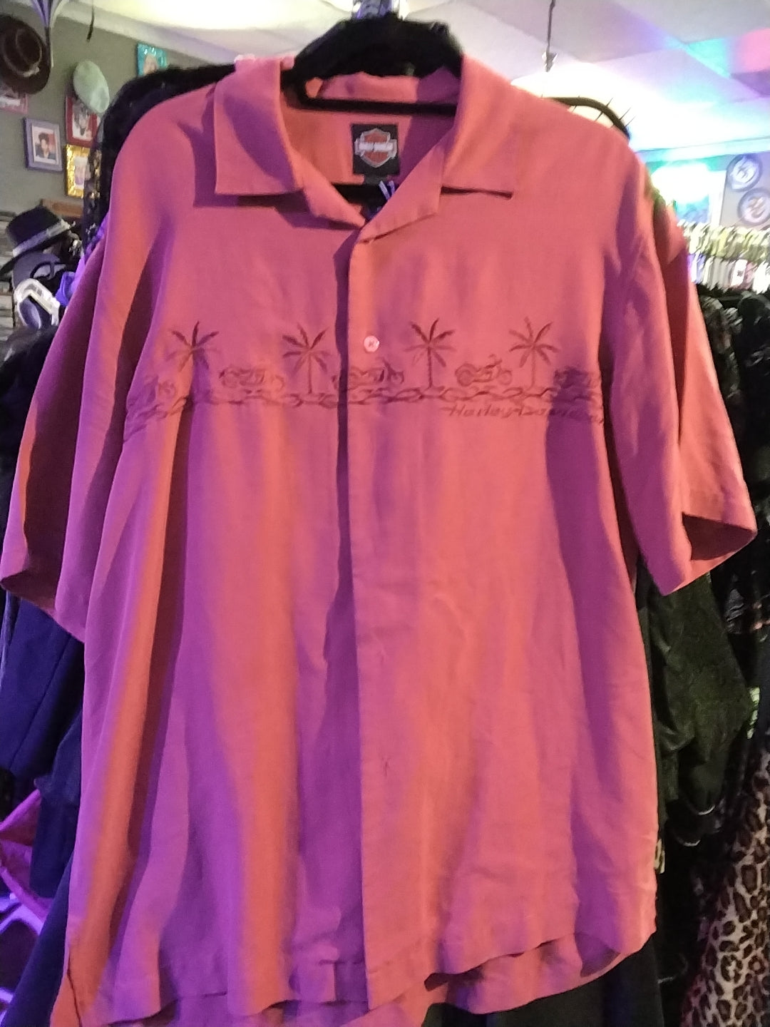 Harley Davidson Collar Shirt