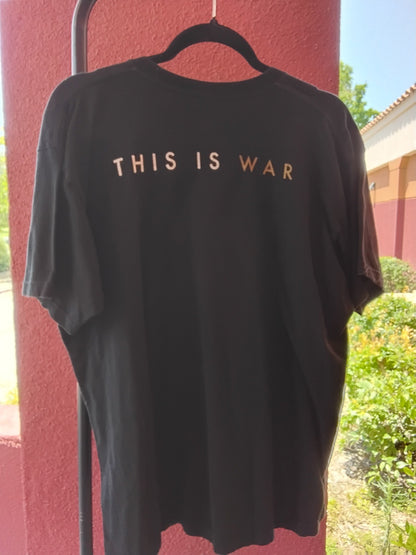 Bush This Is War Band T-Shirt Black Large