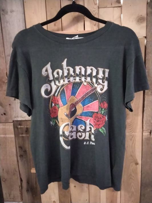 Johnny Cash Day Dreamer T-Shirt Size M