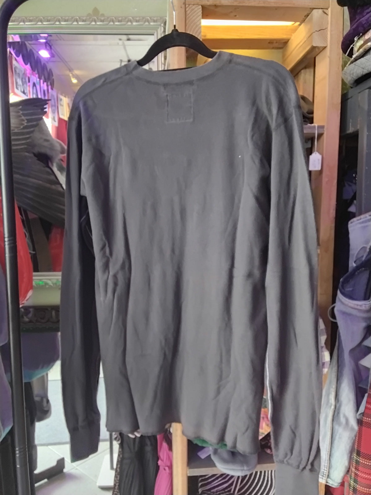 *RARE* Pantera "Cowboys From Hell" Trunk Ltd 1 Of 500 Limited Band Long Sleeve Thermal Jersey Gray M