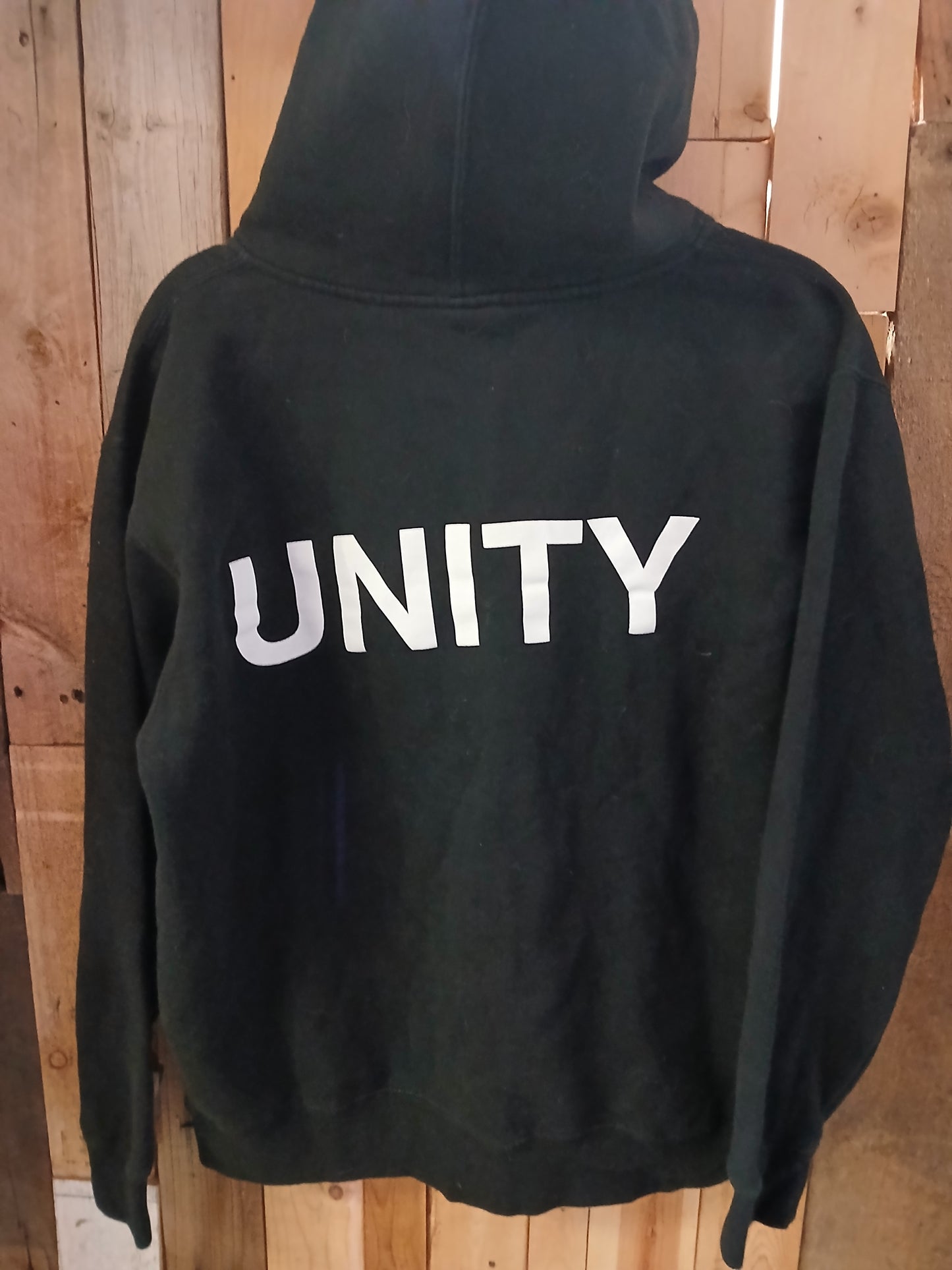 Public Enemy Unity Hoodie Size Medium