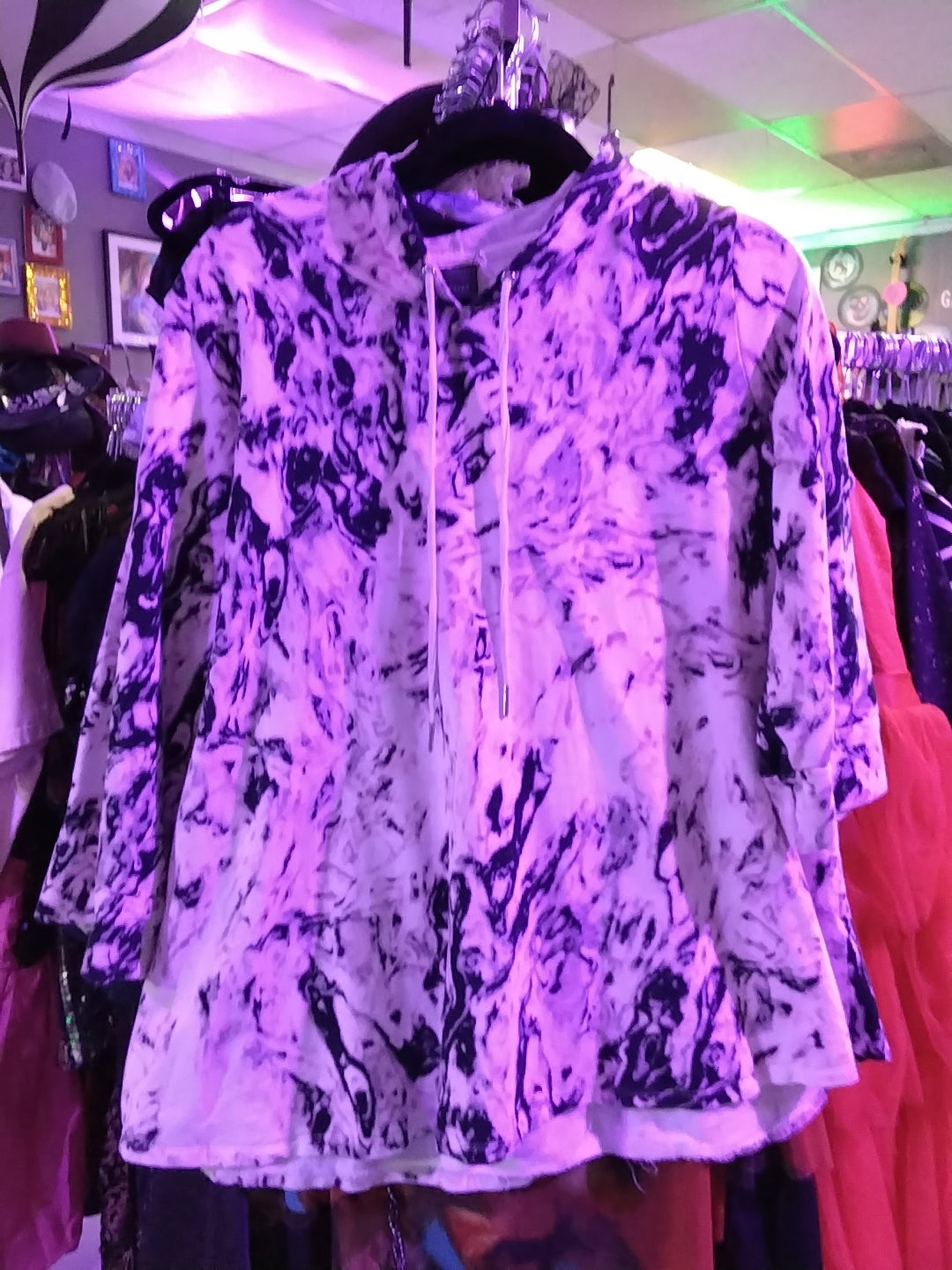 ave leisure marble hoodie