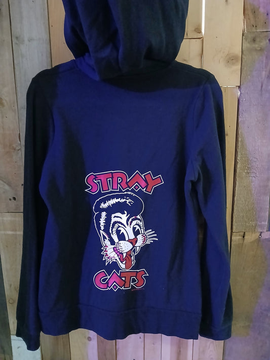 Stray Cats Official Merchandise Hoodie by Sourpuss Men's Size Large