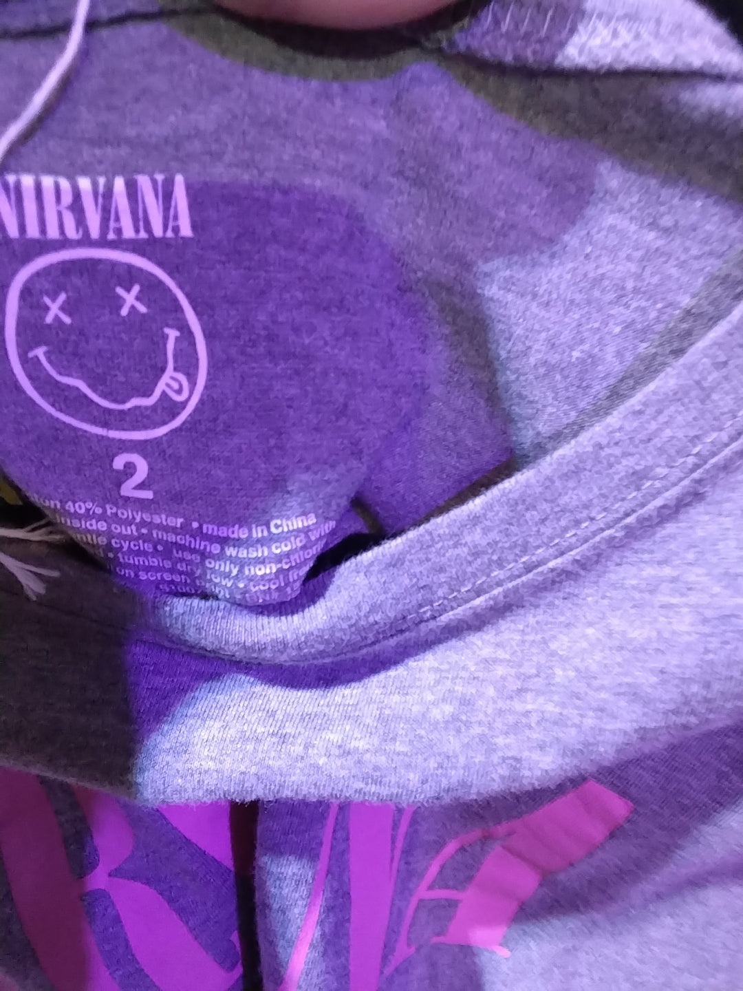 Pink Nirvana T-shirt