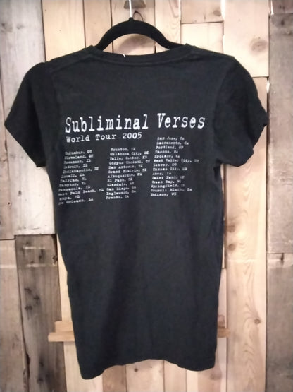 SlipKnot 2005 Subliminal Verses Tour Merch Size XS