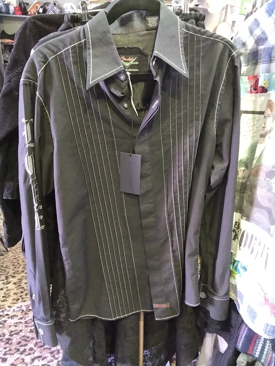 Fender Custom Shop Gothic Long Sleeve Shirt