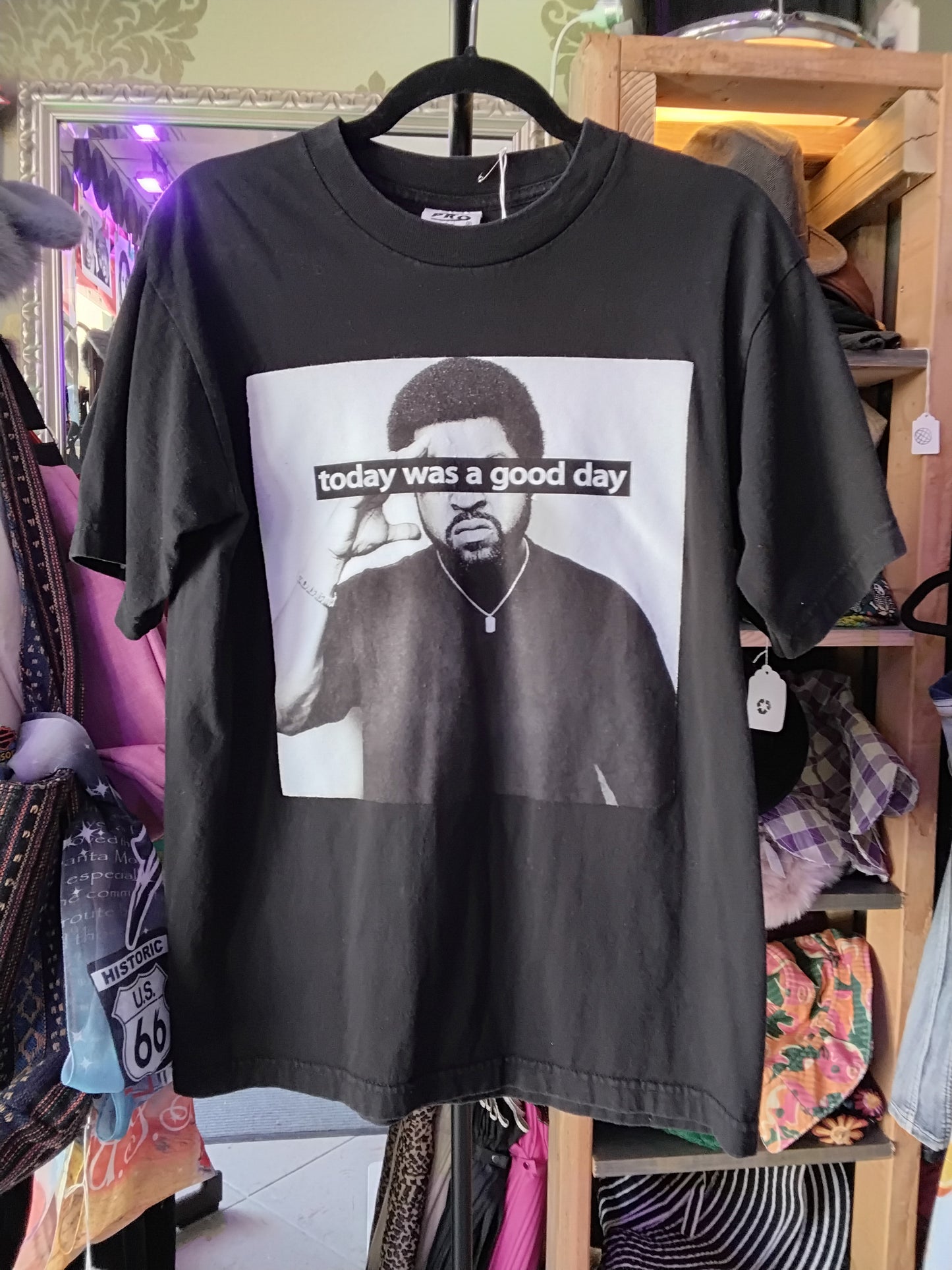 Ice Cube "Today Was a Good Day" Graphic T-Shirt Black M