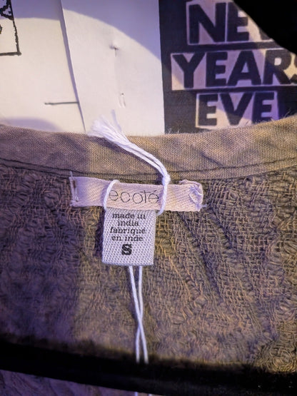 Ecote small Boho Rennaisance Faire vest