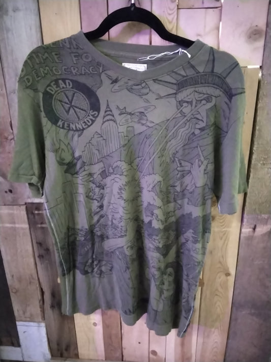 RARE Green TRUNK LTD. Dead Kennedys T-Shirt Size Med