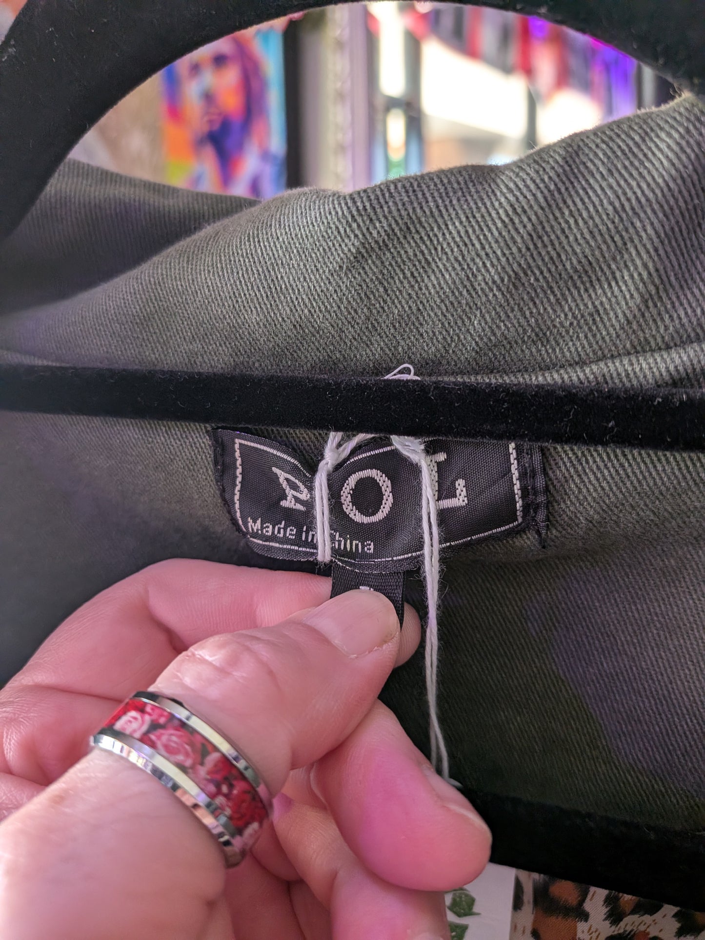 Pol Anthropologie Small Green Jacket