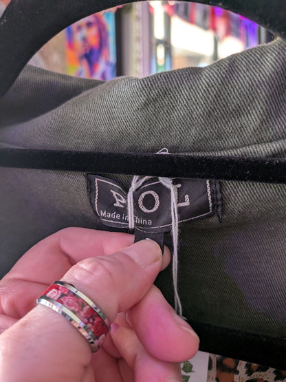 Pol Anthropologie Small Green Jacket