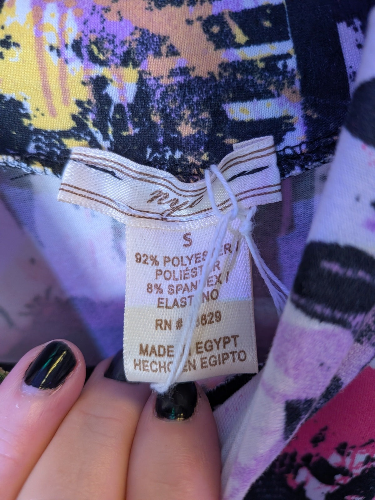 NYC Bodycon Slip Dress Small Y2K