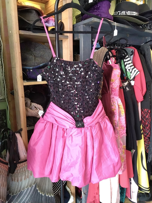 Vintage 1980s pink dress