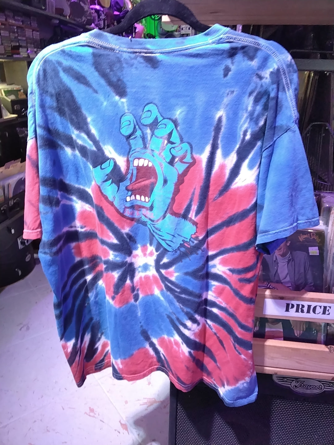 Santa Cruz tye dye tshirt