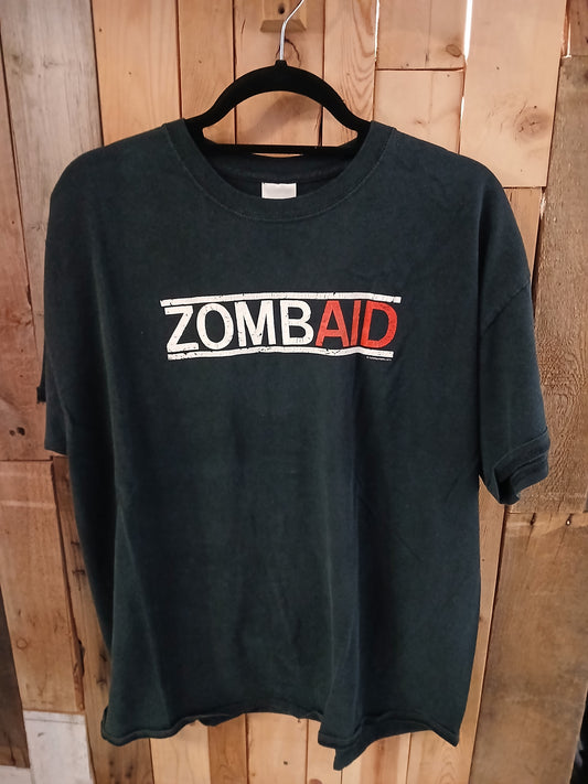 Zombaid Shaun of the Dead Men's T-Shirt Size XL