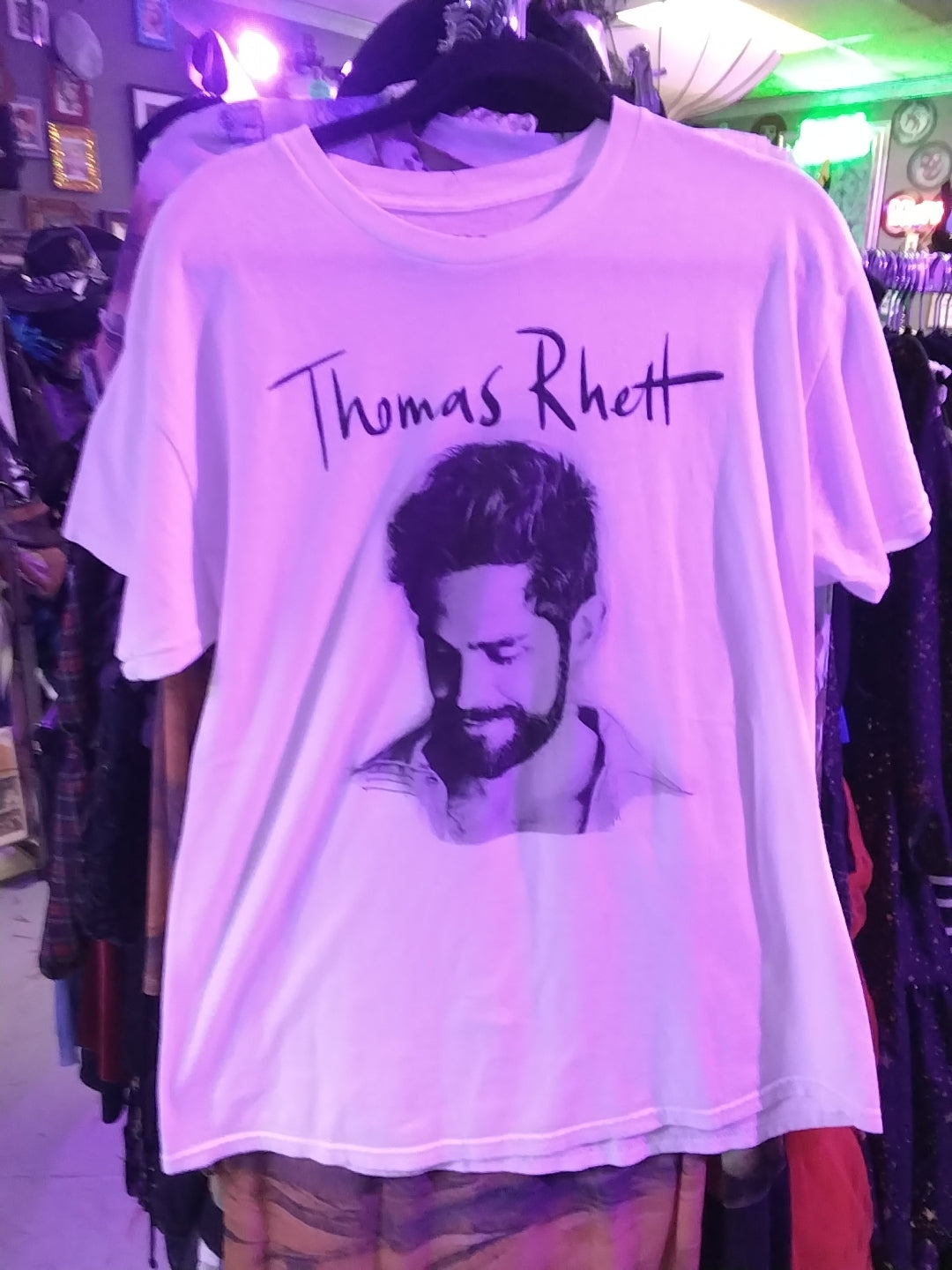 Thomas Rhett White Tee