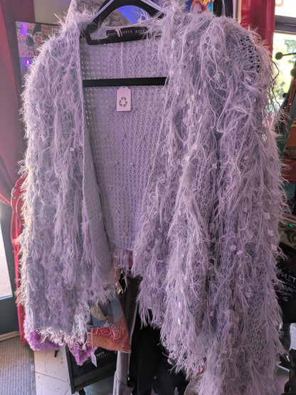 HYFVE Small Silver Swampy Festival Sweater