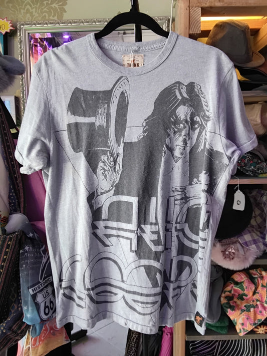 Alice Cooper Graphic Trunk Ltd. Band T-Shirt Gray M