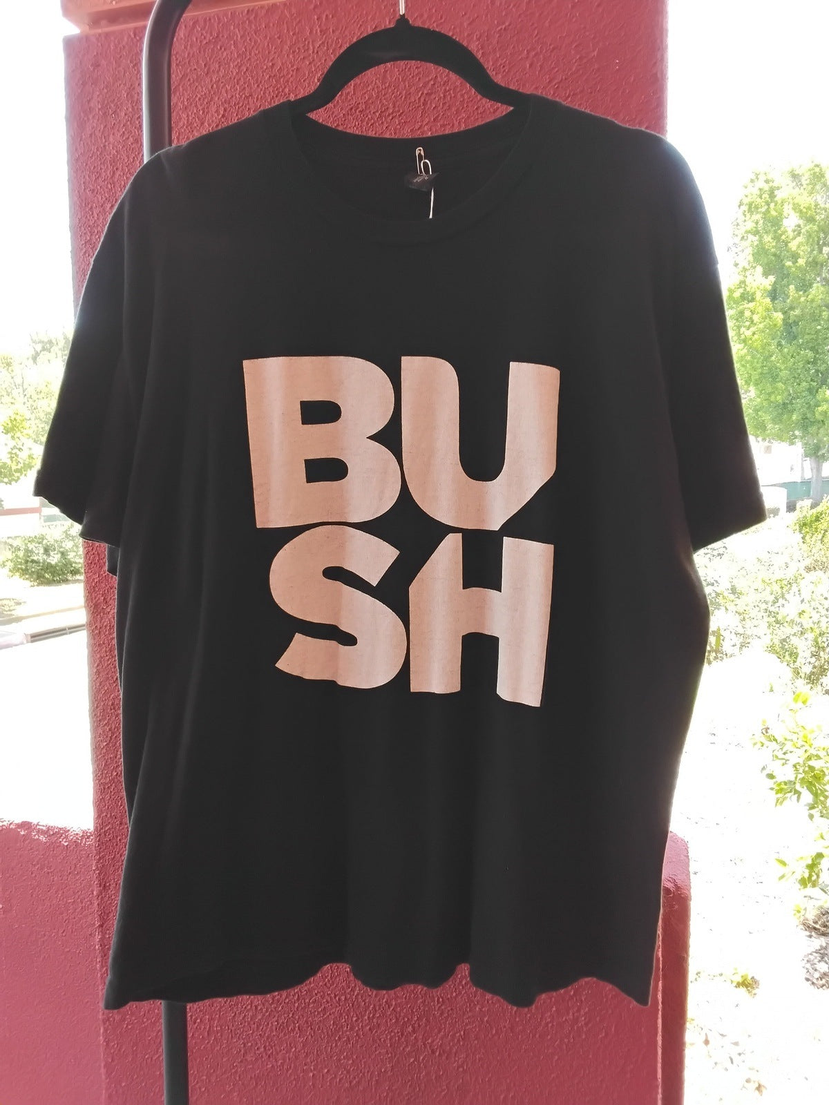 Bush This Is War Band T-Shirt Black Large