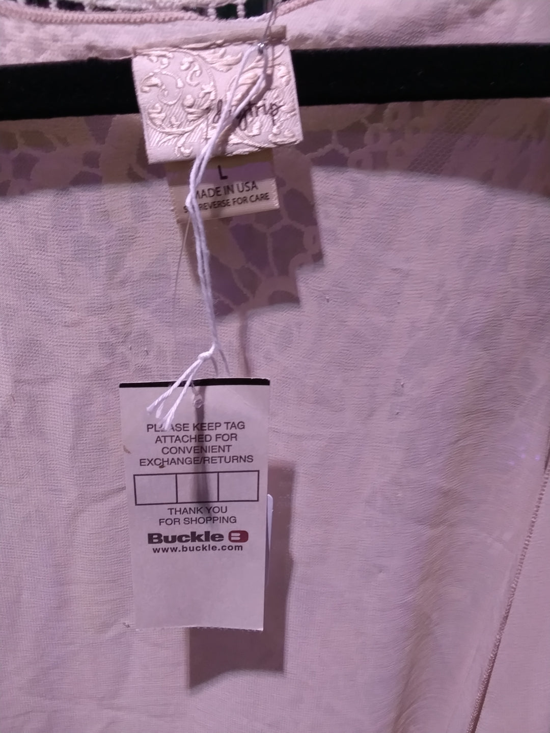 Daytrip lace vest size large