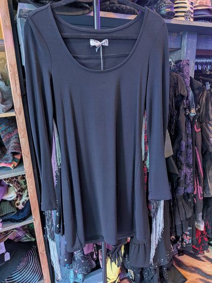 Idyllwind Small Black Fringe Dress Vampire Cowboy