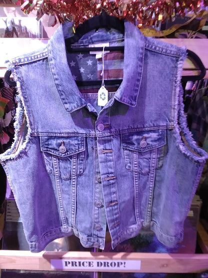 Shyanne Denim Vest XL