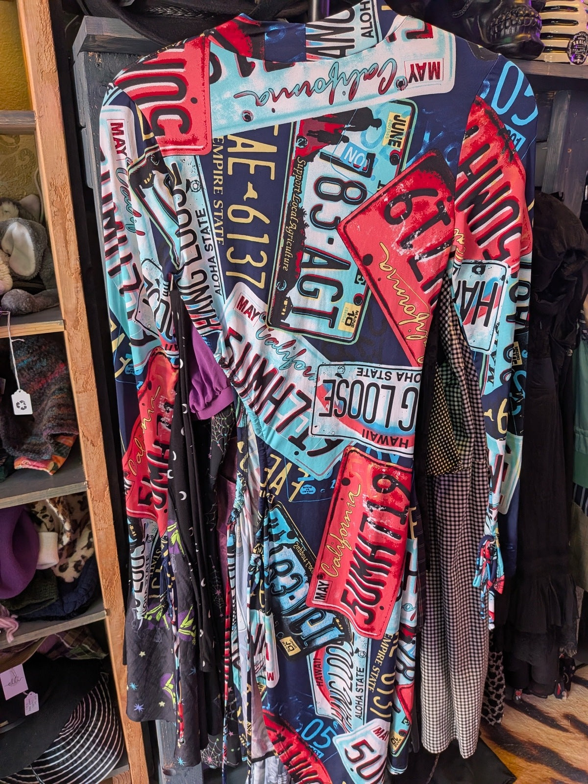 Boutique Los Angeles Small License Plates Dress