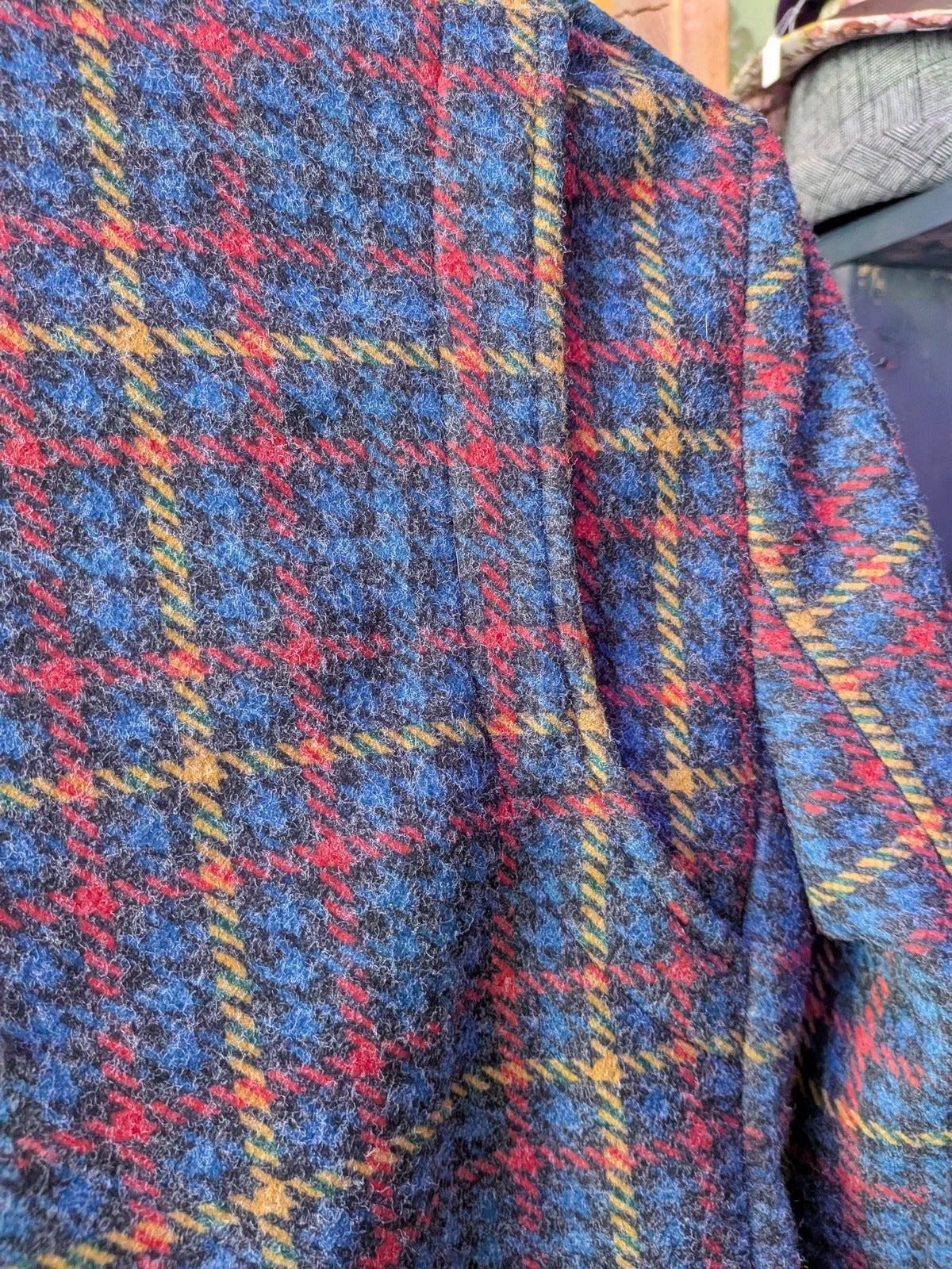 Signature Eight Small Plaid Moto Jacket