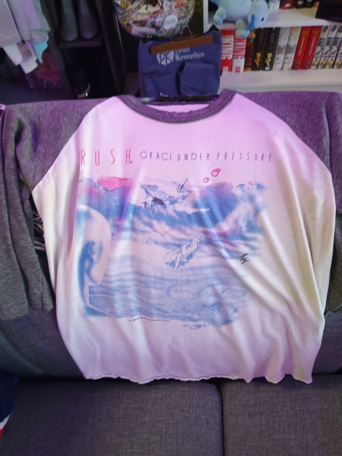 Vintage RUSH Grace Under Pressure 1984 Tour Shirt