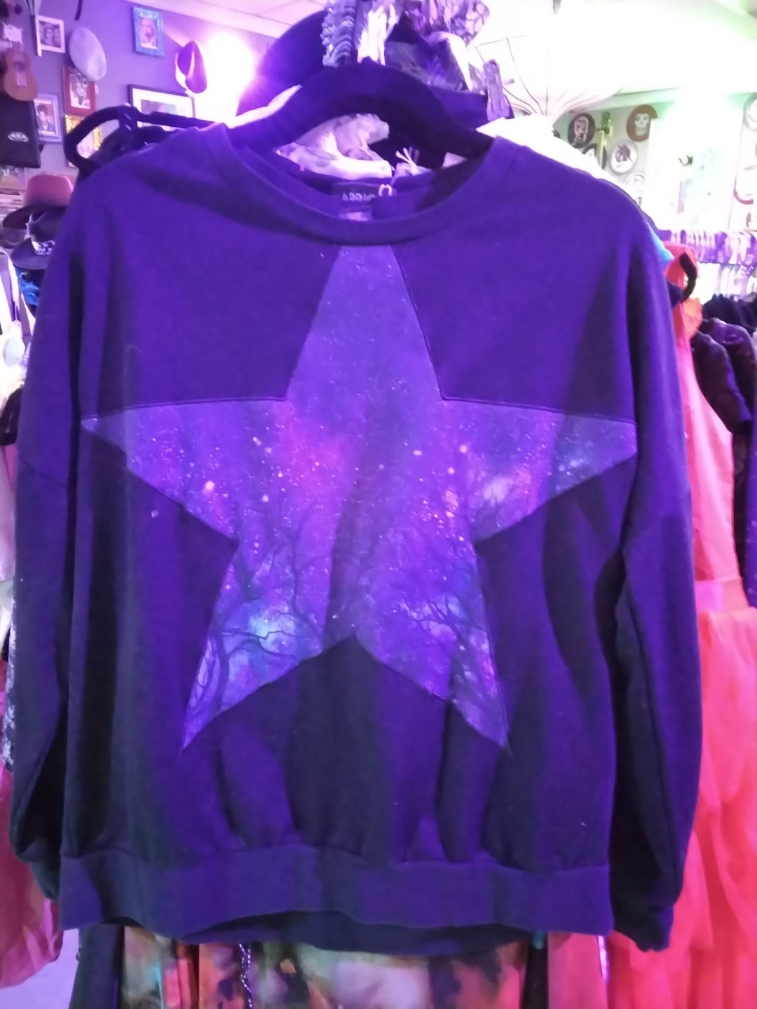 Hot Topic Galaxy Star Sweater