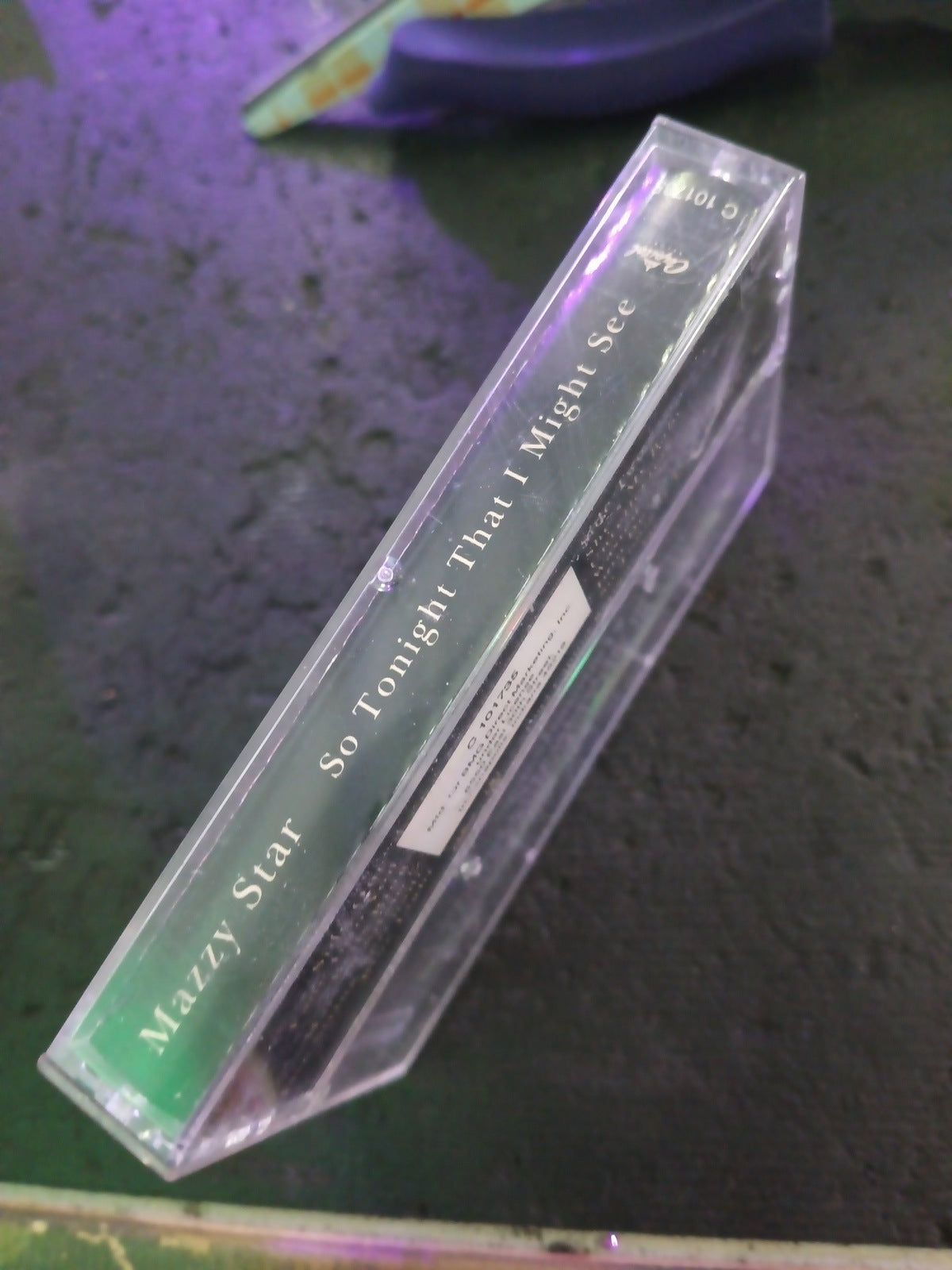 Mazzy Star So Tonight That I Might See Cassette Tape