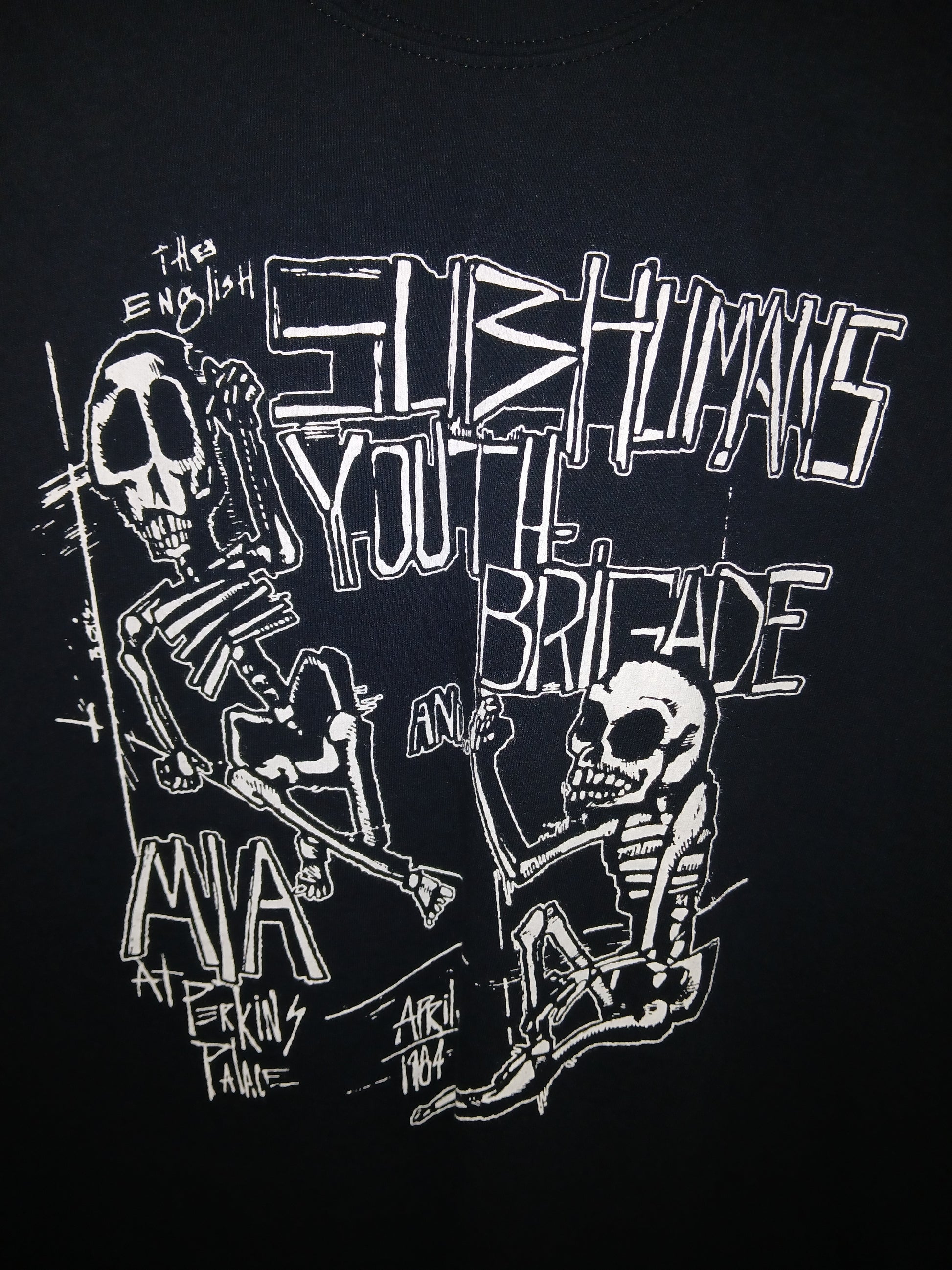 Subhumans / Youth Brigade Men's T-Shirt Size XL