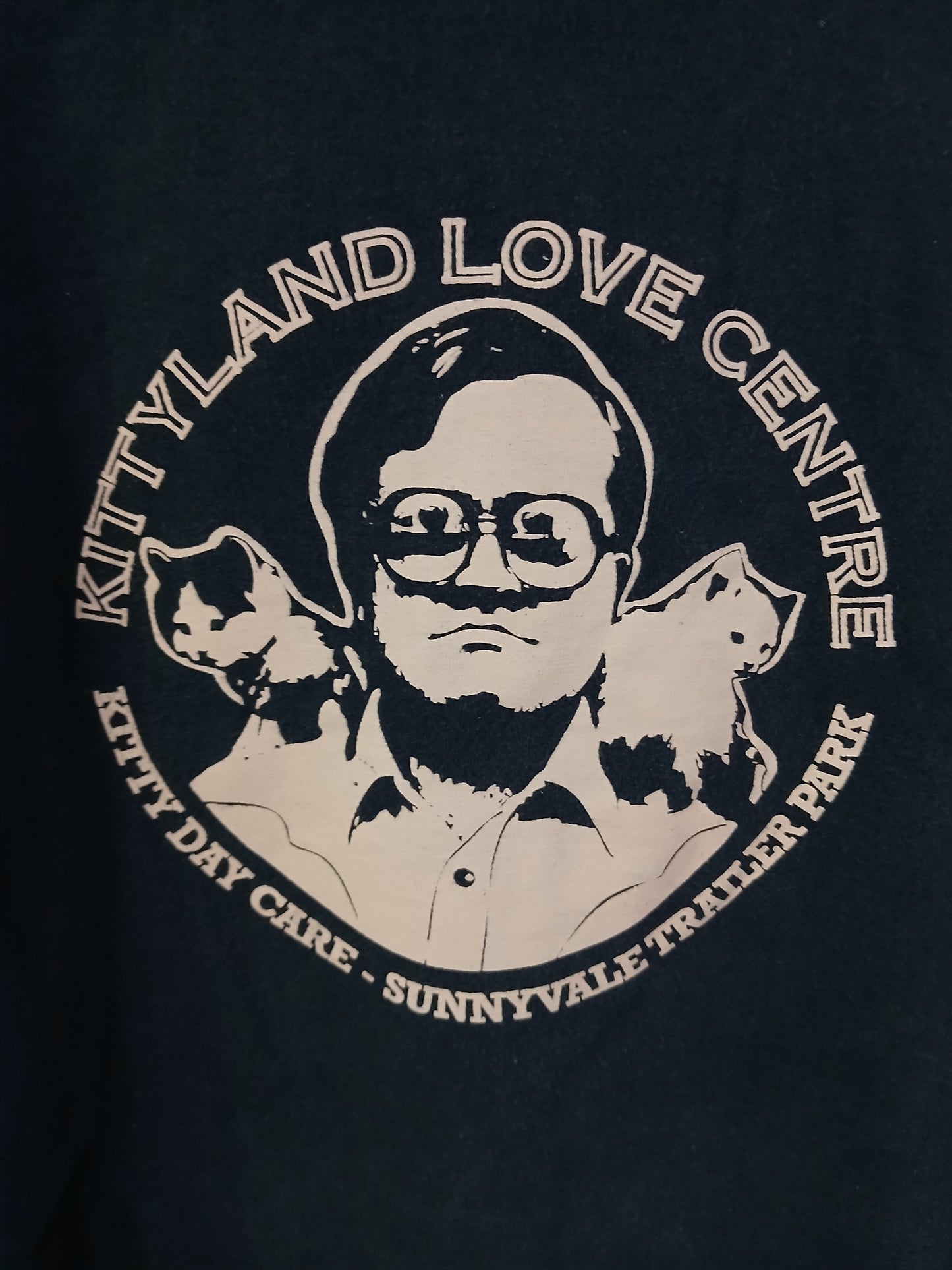 Trailer Park Boys Kittyland Love Centre Men's T-Shirt Size XL