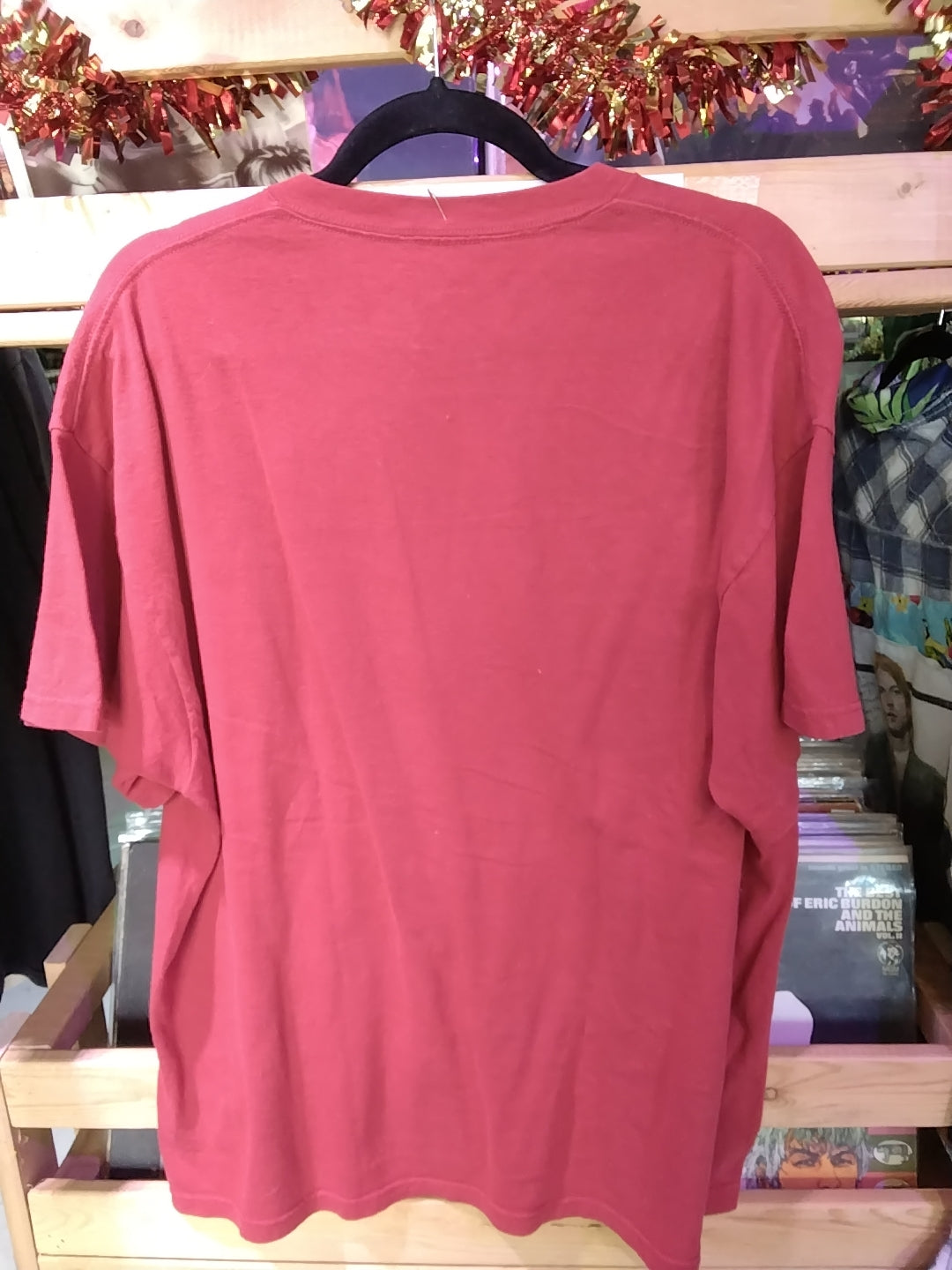 Jimi Hendrix Red T-shirt XL