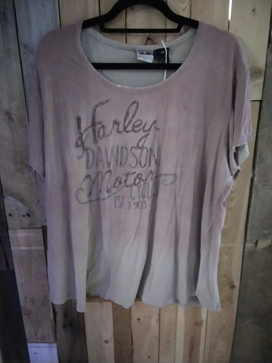 Harley Davidson tshirt size 2W