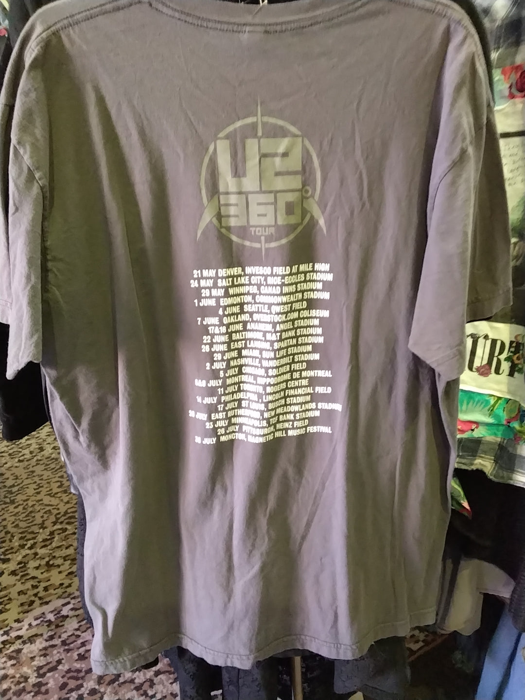 U2 360 Tour T-shirt
