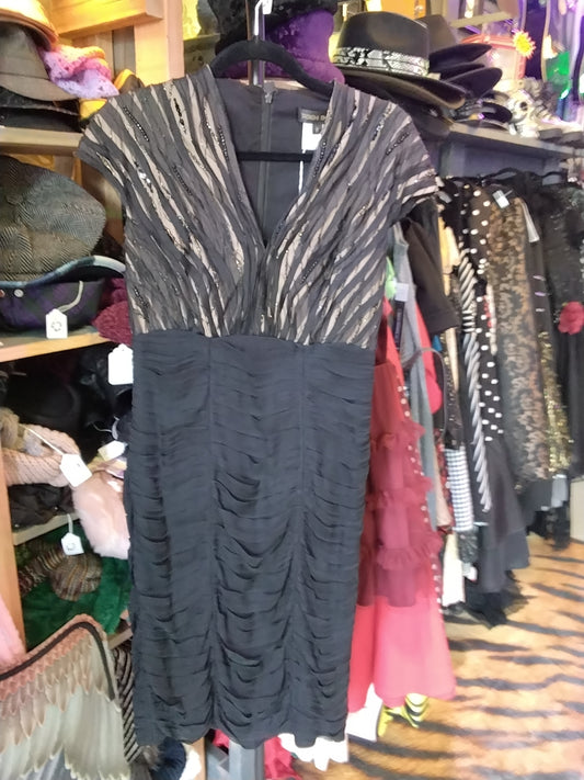 Tadashi showing black size 8 dress