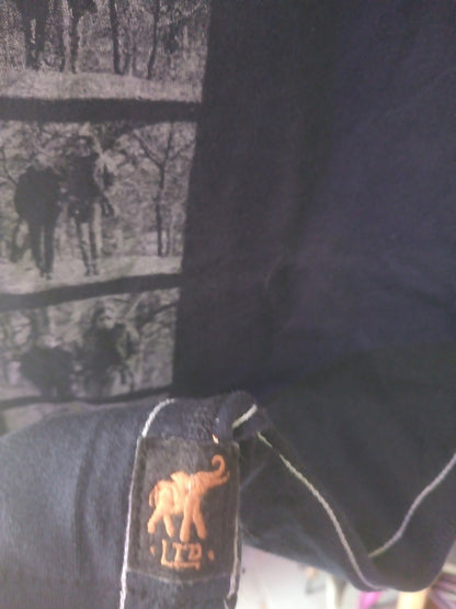 Trunk Ltd NWT John & Yoko medium Black T-shirt Some Time in NYC