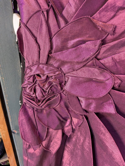 Eureka USA Small Purple Strapless Dress