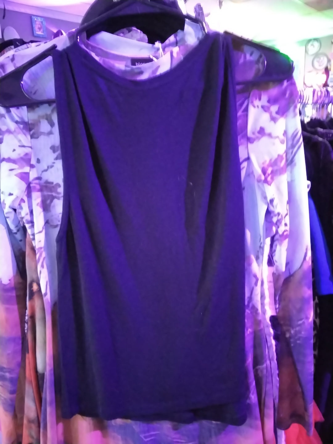 Wetseal small black tiger tank