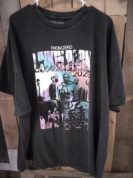 Linkin Park From Zero World Tour 2025 T-Shirt Size XXXL