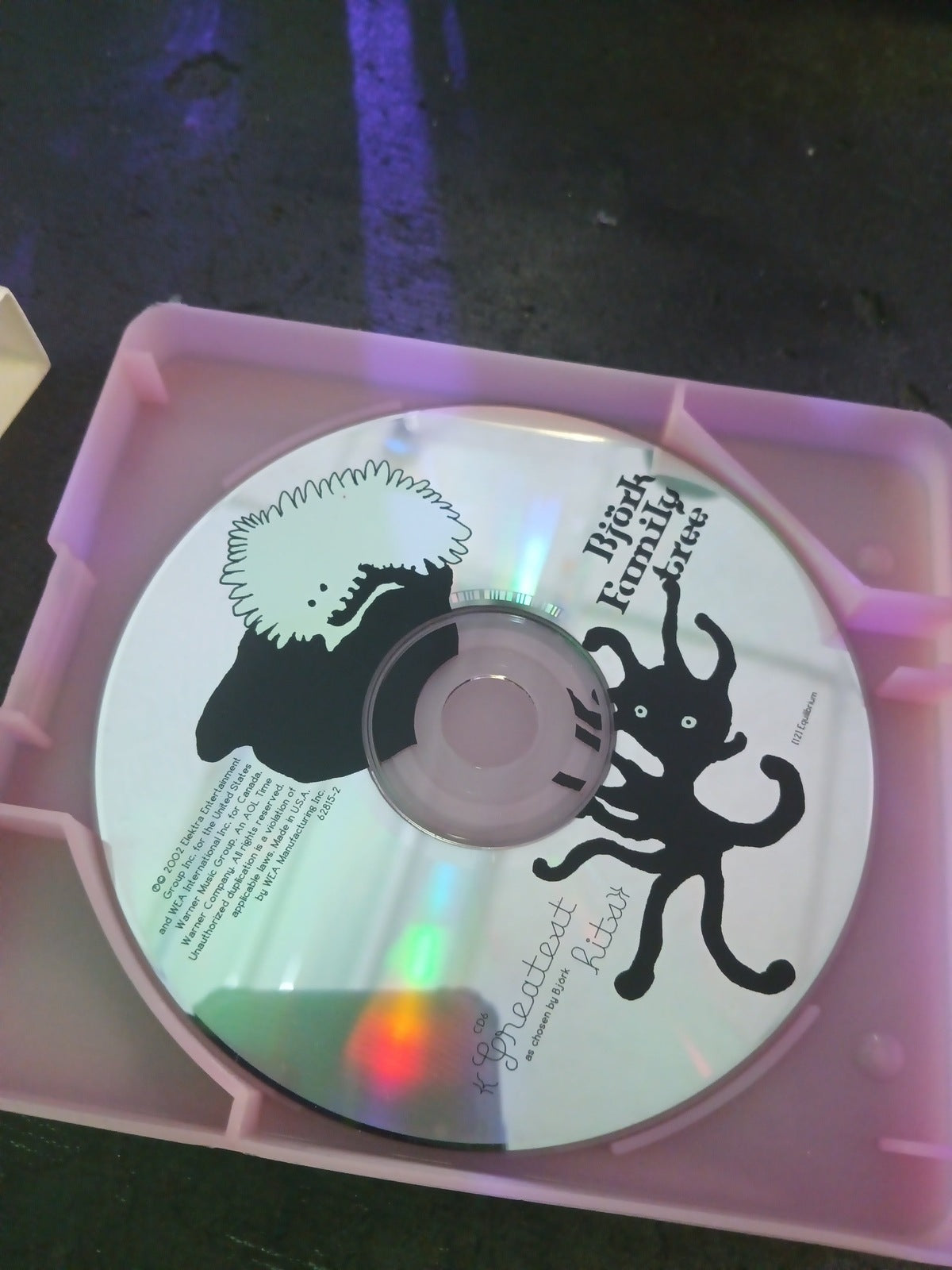 Bjork Family Tree CD Booklet & Mini Disks