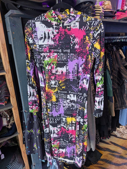 NYC Bodycon Slip Dress Small Y2K